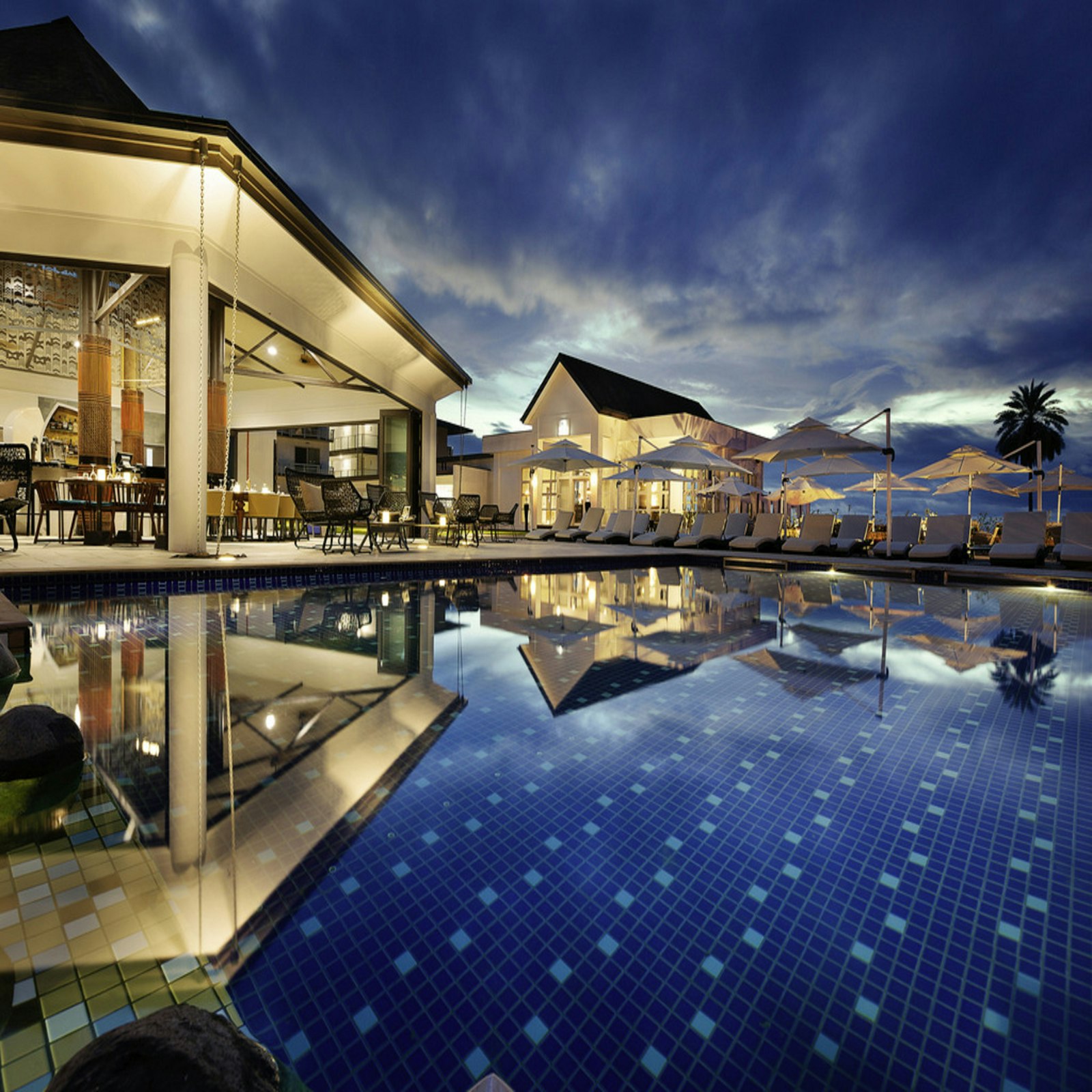 Resort Pool Panorama